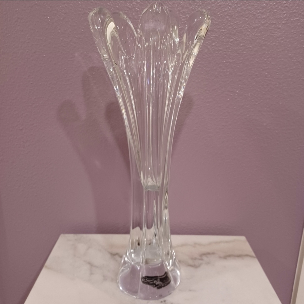 Vintage Mikasa Crystal Vase - Picture 2 of 8